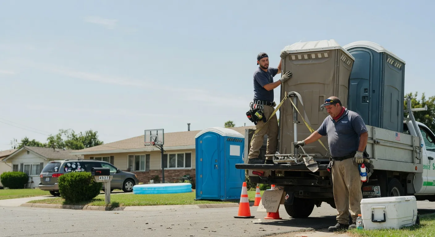 Porta Potty Rental in Kansas near me