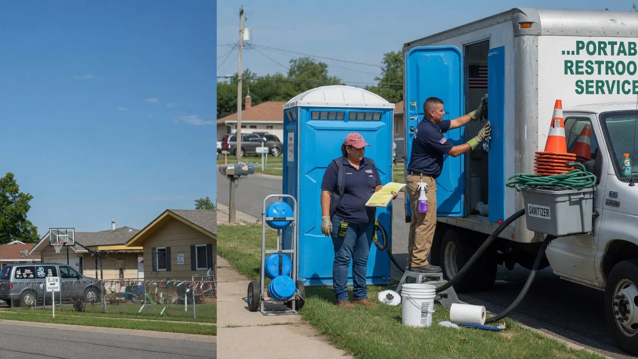 Portable Toilet Rental in Kansas near me